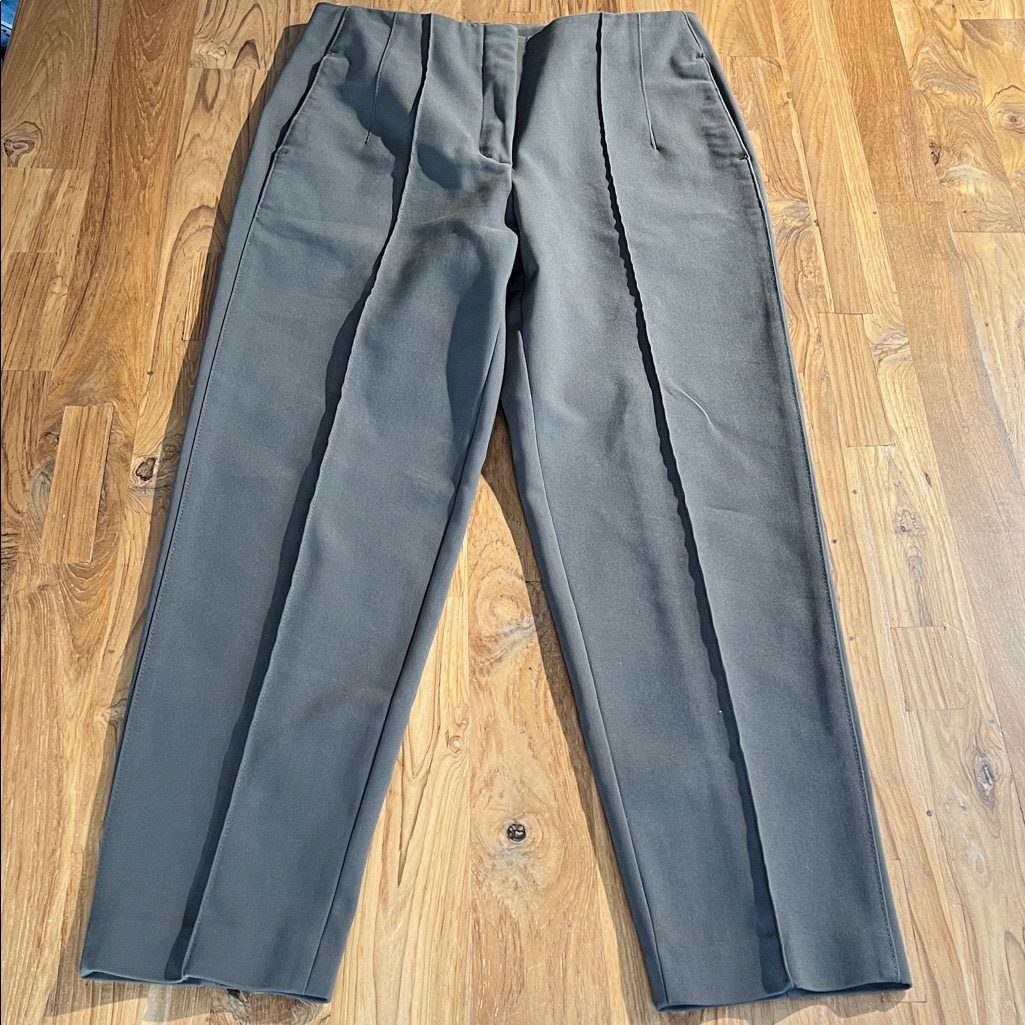 Massimo Dutti Brown Cigarette Style Pant